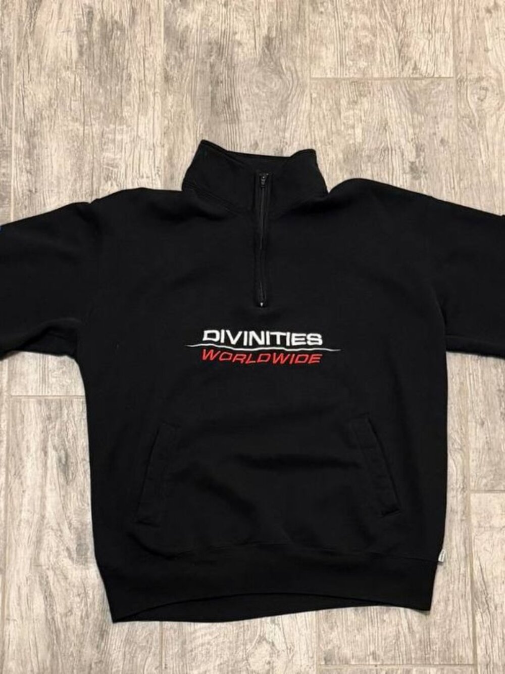 Divinities Worldwide Quarter Zip Pullover Sweatshirt